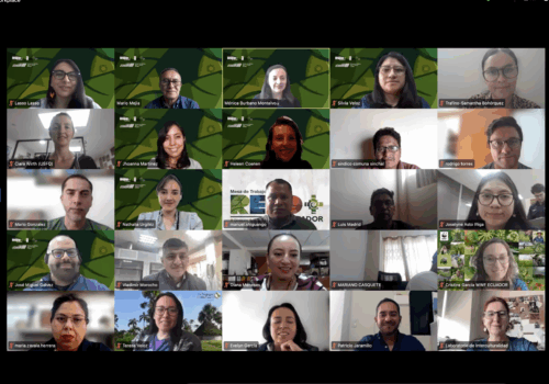 Webinar interculturalidad genero foto grupal Webinar interculturalidad genero foto grupal